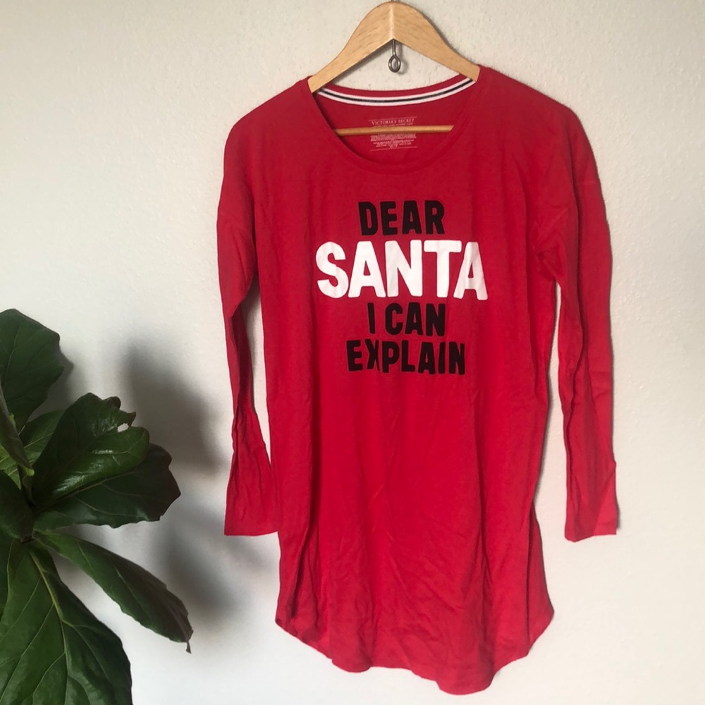 Victoria’s Secret Sleepwear holidays tshirt dress
